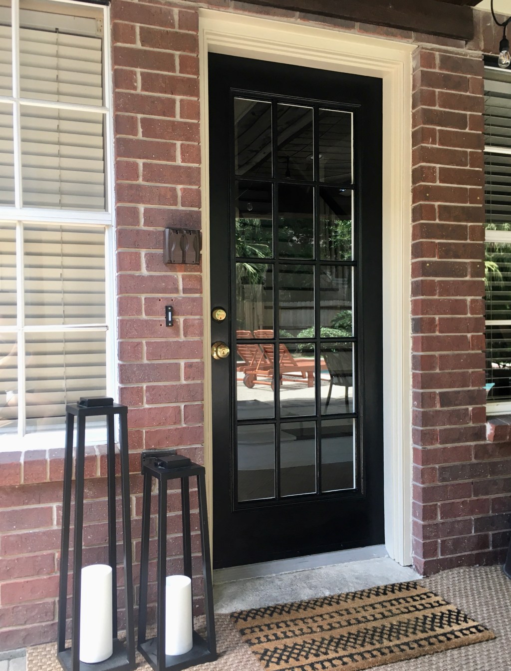 Patio Door Makeover